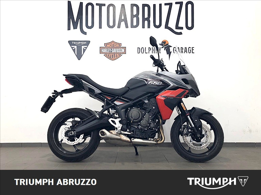 TRIUMPH Tiger Sport 660 Silver Ice / Intense Orange Abs #0