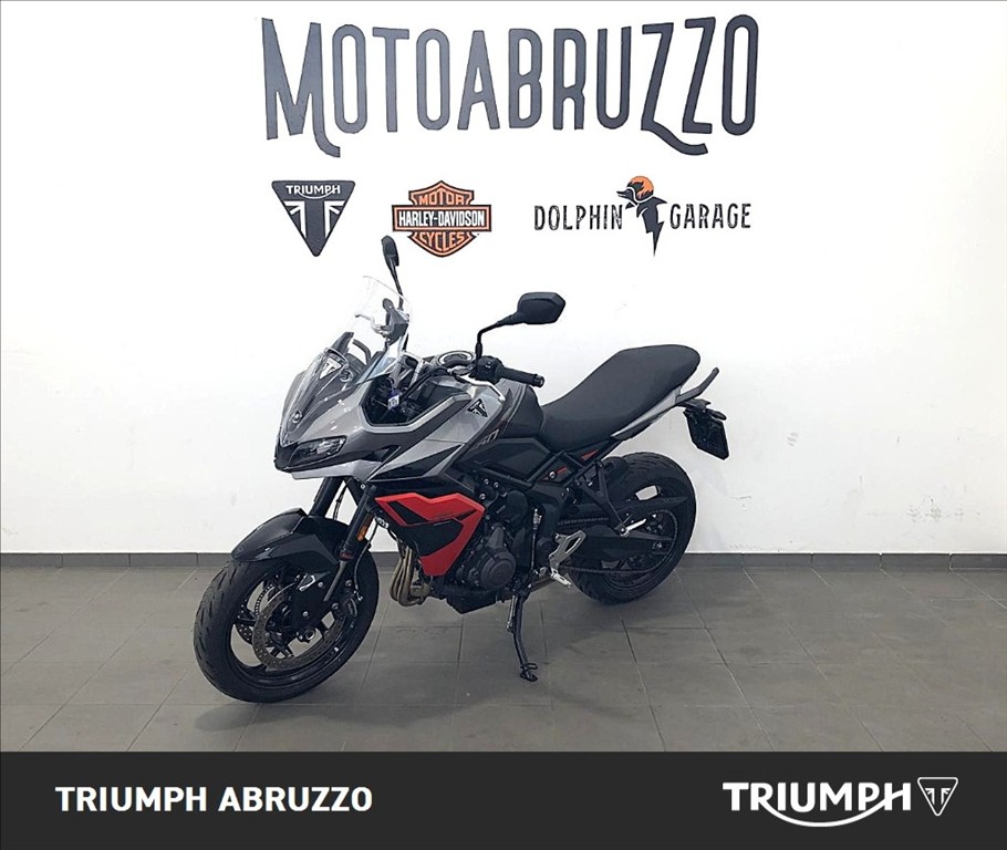 TRIUMPH Tiger Sport 660 Silver Ice / Intense Orange Abs #9