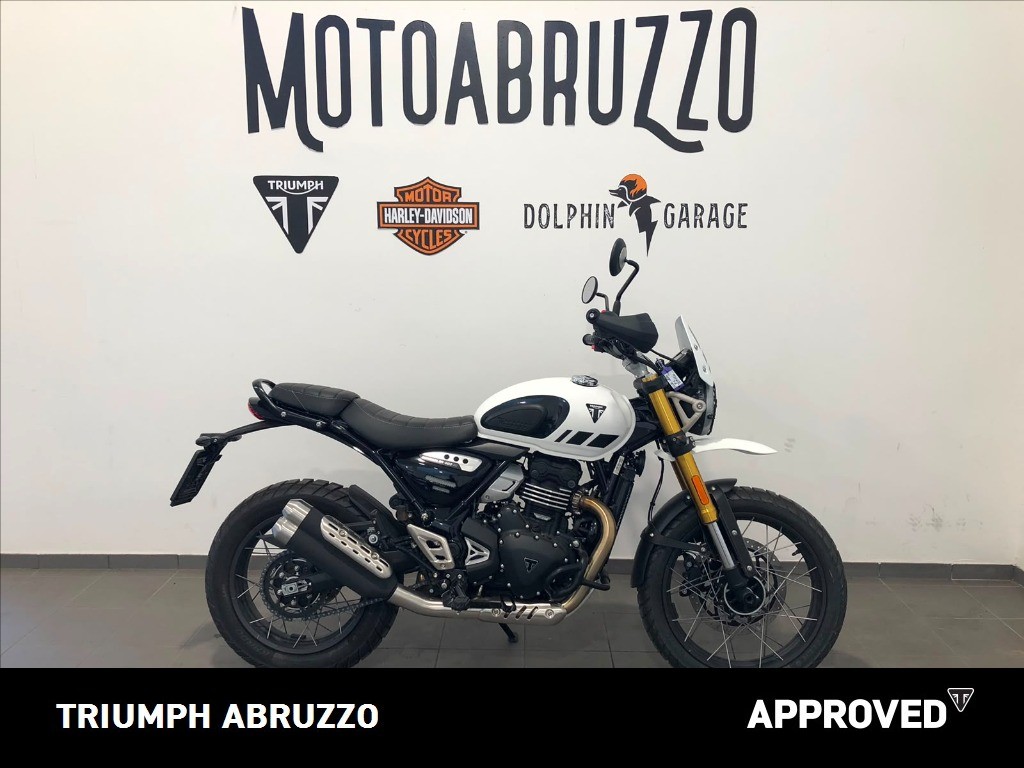 TRIUMPH Scrambler 400 XC Vanilla White Abs