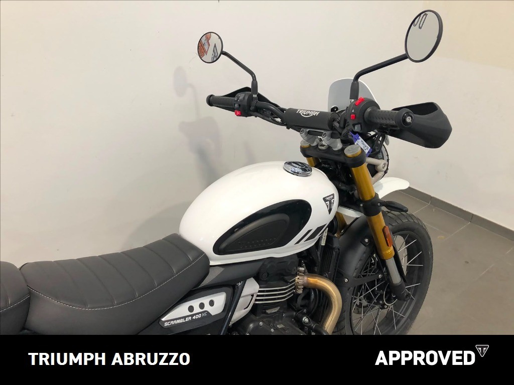 TRIUMPH Scrambler 400 XC Vanilla White Abs