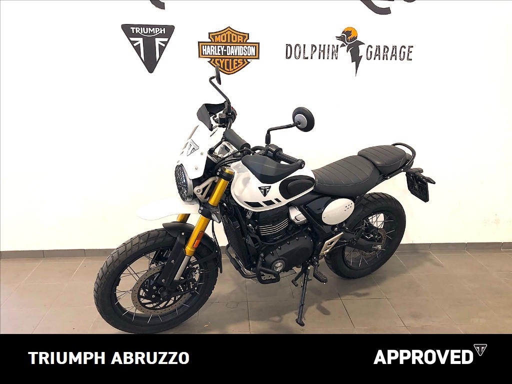 TRIUMPH Scrambler 400 XC Vanilla White Abs