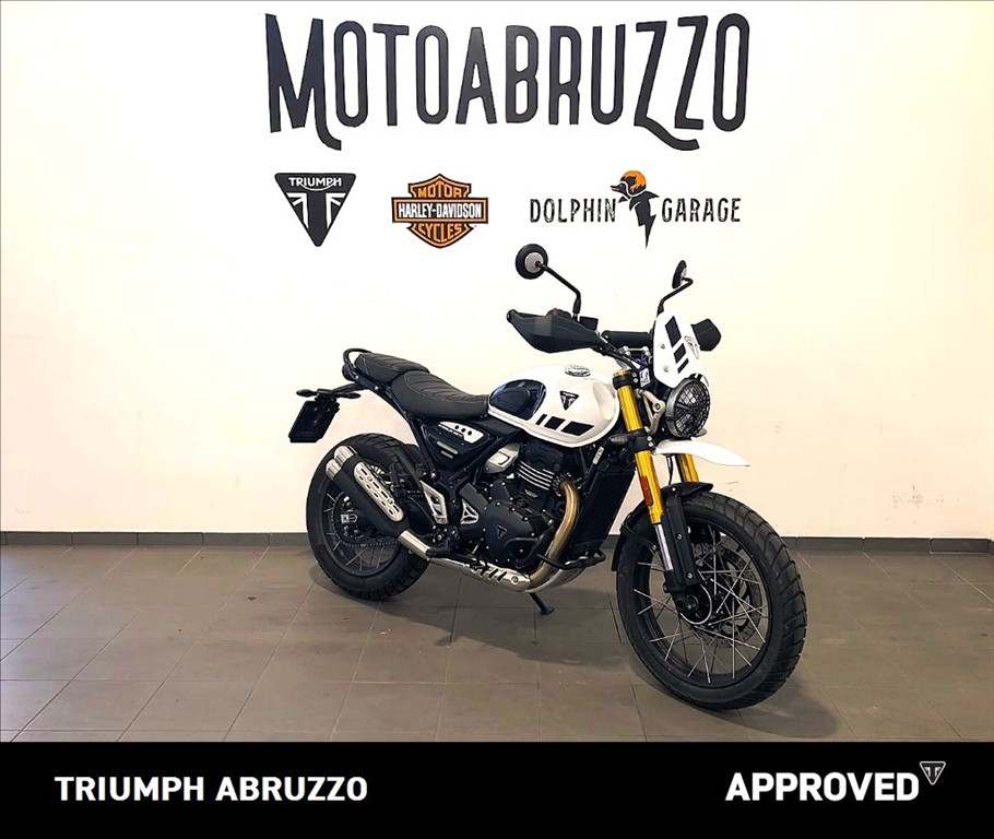 TRIUMPH Scrambler 400 XC Vanilla White Abs