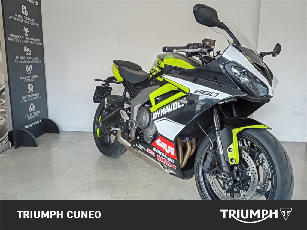 TRIUMPH Daytona 660 Sapphire Black Abs