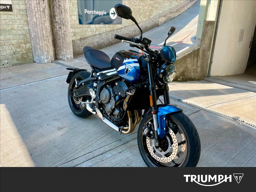 TRIUMPH Trident 660 Cobalt Blue / Sapphire Black Abs