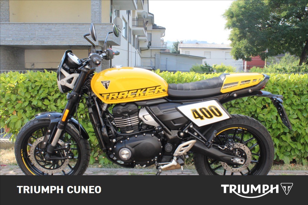 TRIUMPH Tracker 400 Racing Yellow Abs