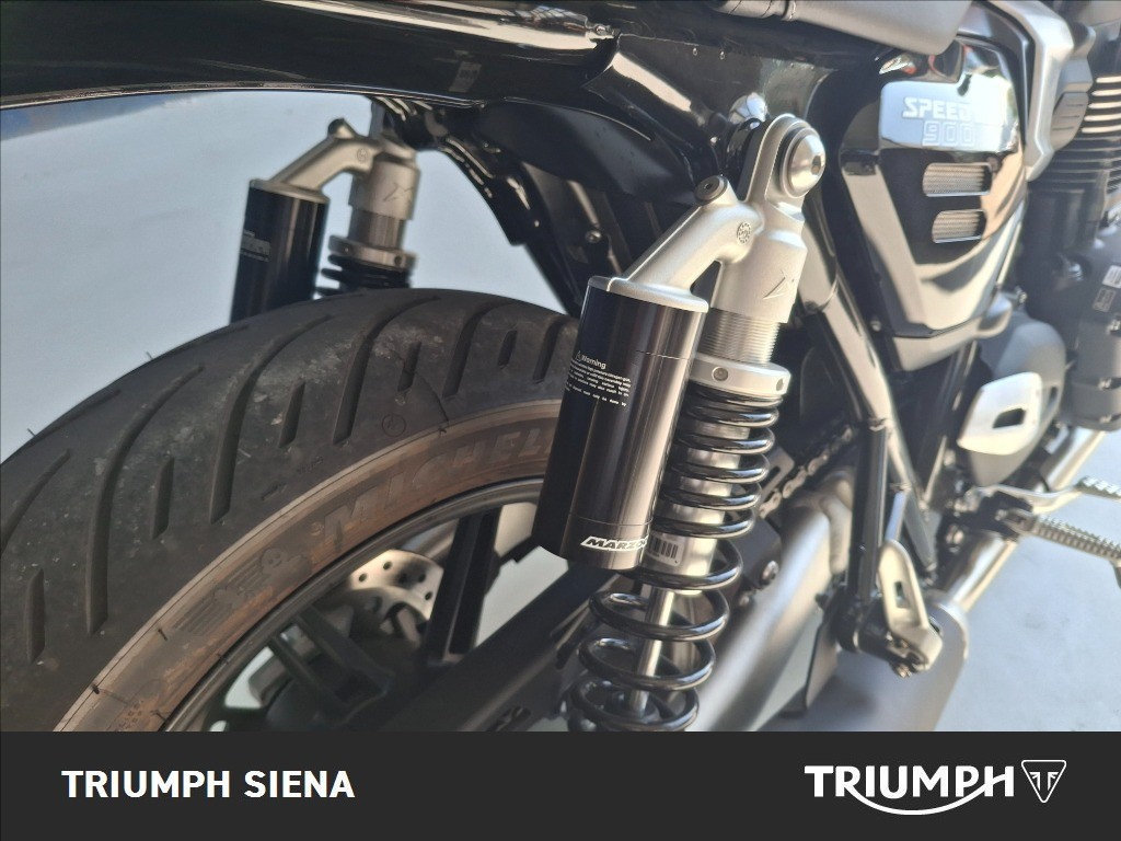 TRIUMPH Speed Twin 900 Pure White/Blue/Orange Abs
