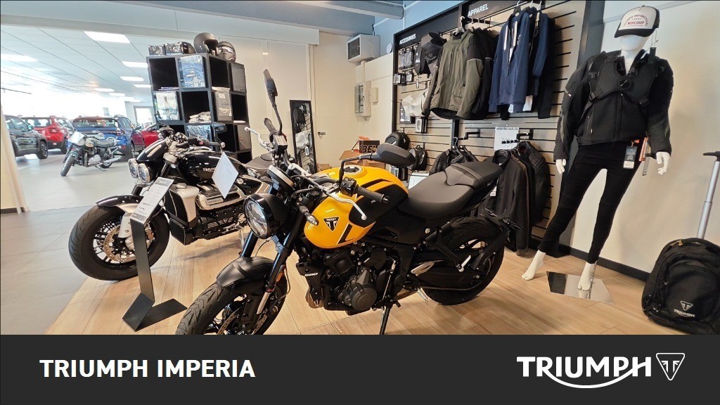TRIUMPH Trident 660 Cosmic Yellow Abs