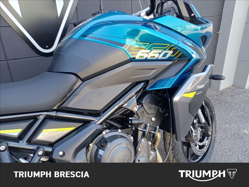 TRIUMPH Tiger Sport 660 Interstellar Blue/Mineral Grey Abs