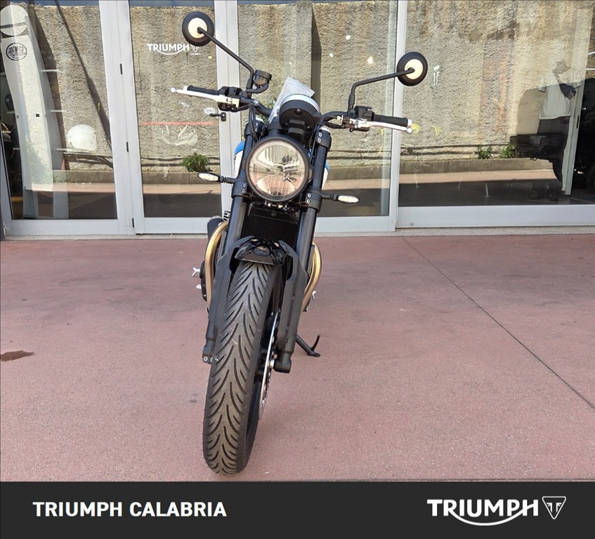 TRIUMPH Speed Twin 900 Pure White/Blue/Orange Abs
