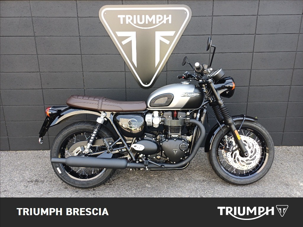 TRIUMPH Bonneville 1200 T120 Black Matt Silver Ice / Matt Sapphire B
