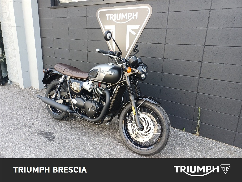 TRIUMPH Bonneville 1200 T120 Black Matt Silver Ice / Matt Sapphire B