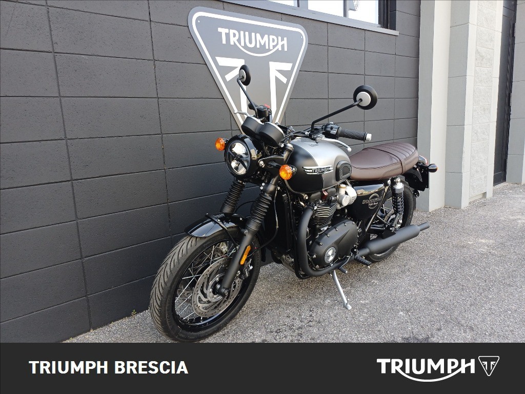 TRIUMPH Bonneville 1200 T120 Black Matt Silver Ice / Matt Sapphire B