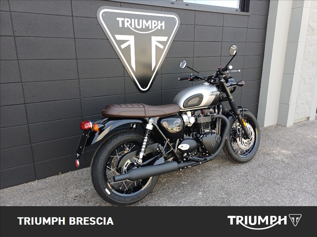 TRIUMPH Bonneville 1200 T120 Black Matt Silver Ice / Matt Sapphire B