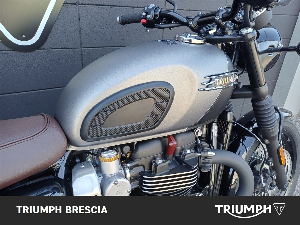 TRIUMPH Bonneville 1200 T120 Black Matt Silver Ice / Matt Sapphire B