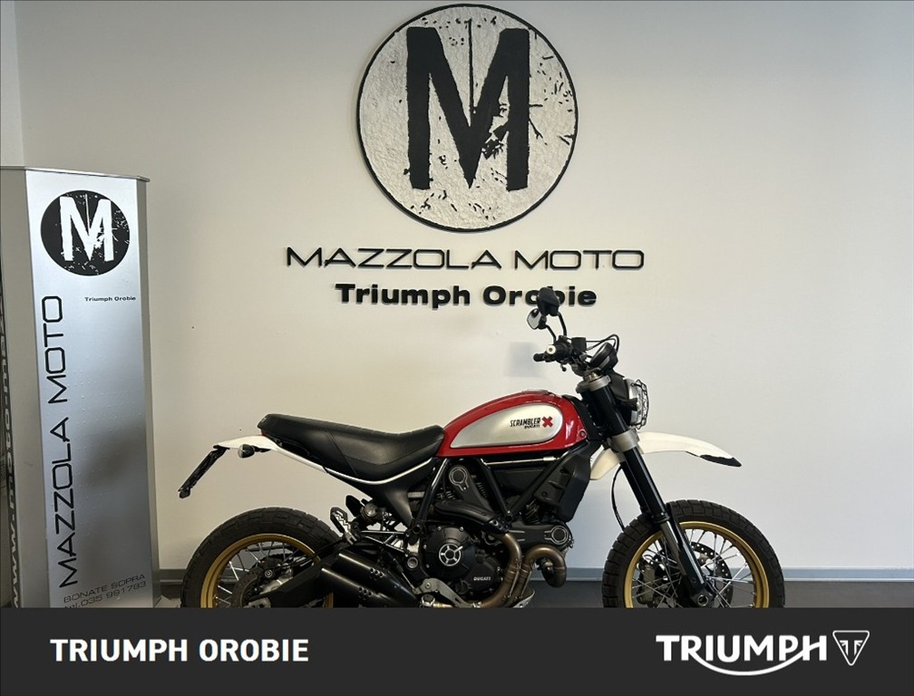 DUCATI Scrambler 800 Desert Sled Red