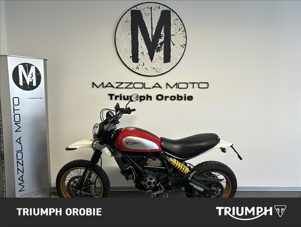 DUCATI Scrambler 800 Desert Sled Red
