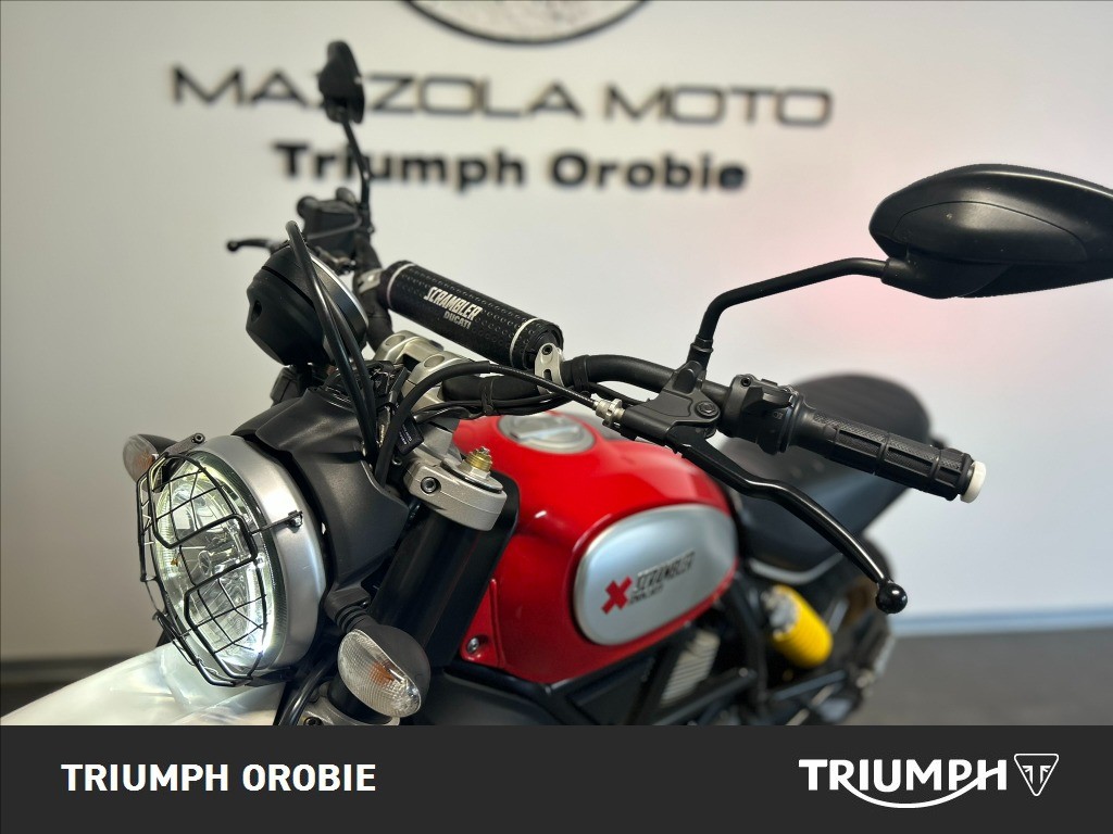 DUCATI Scrambler 800 Desert Sled Red