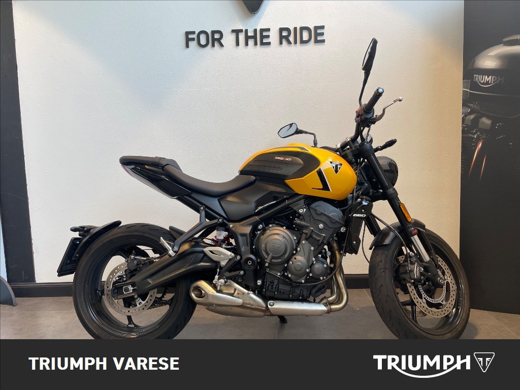 TRIUMPH Trident 660 Cosmic Yellow Abs