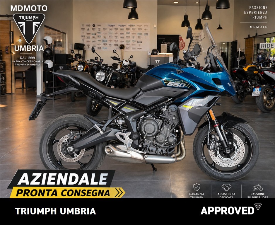 TRIUMPH Tiger Sport 660 Interstellar Blue/Mineral Grey Abs