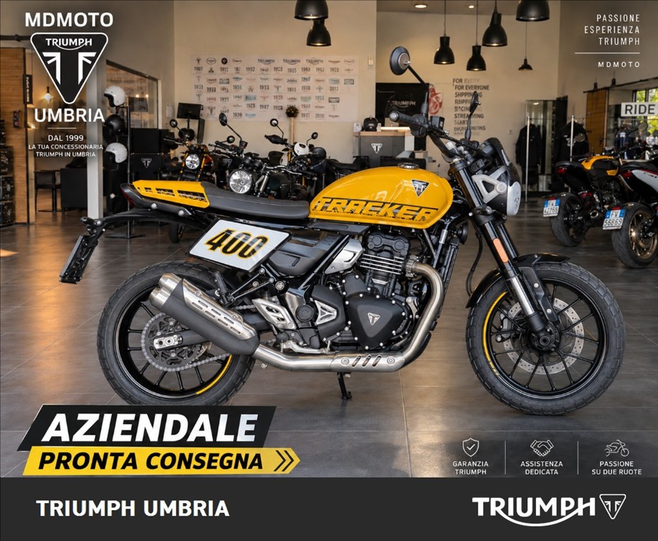 TRIUMPH Tracker 400 Racing Yellow Abs