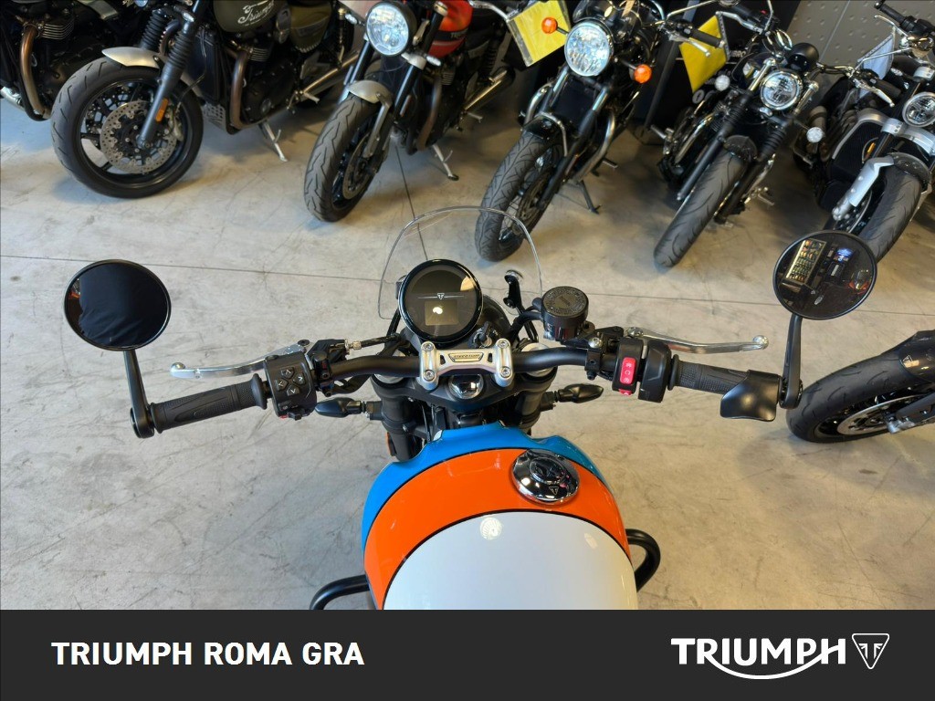TRIUMPH Speed Twin 900 Pure White/Blue/Orange Abs