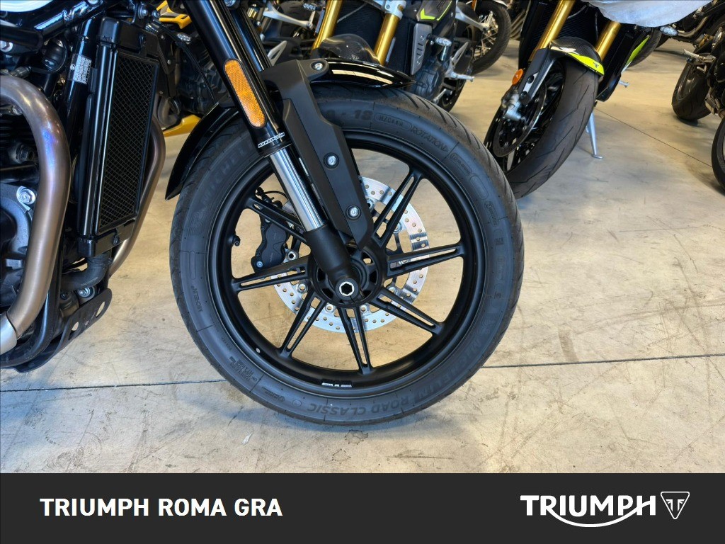 TRIUMPH Speed Twin 900 Pure White/Blue/Orange Abs
