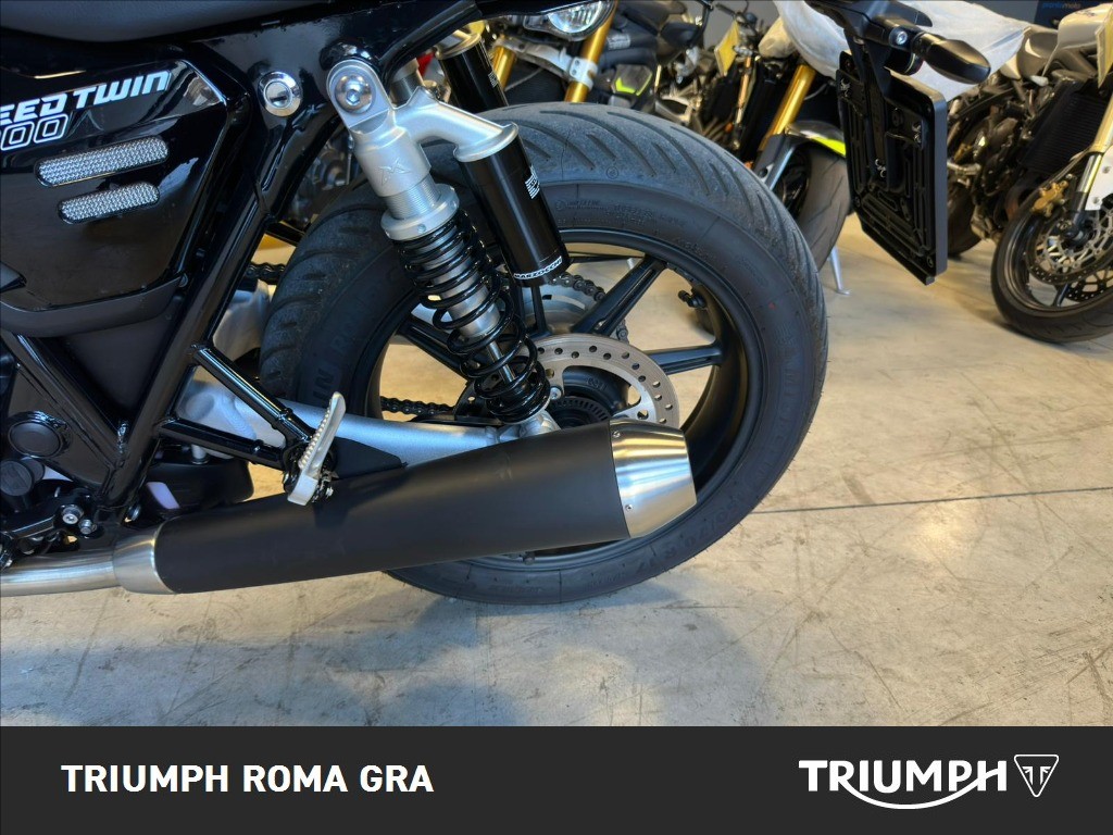 TRIUMPH Speed Twin 900 Pure White/Blue/Orange Abs