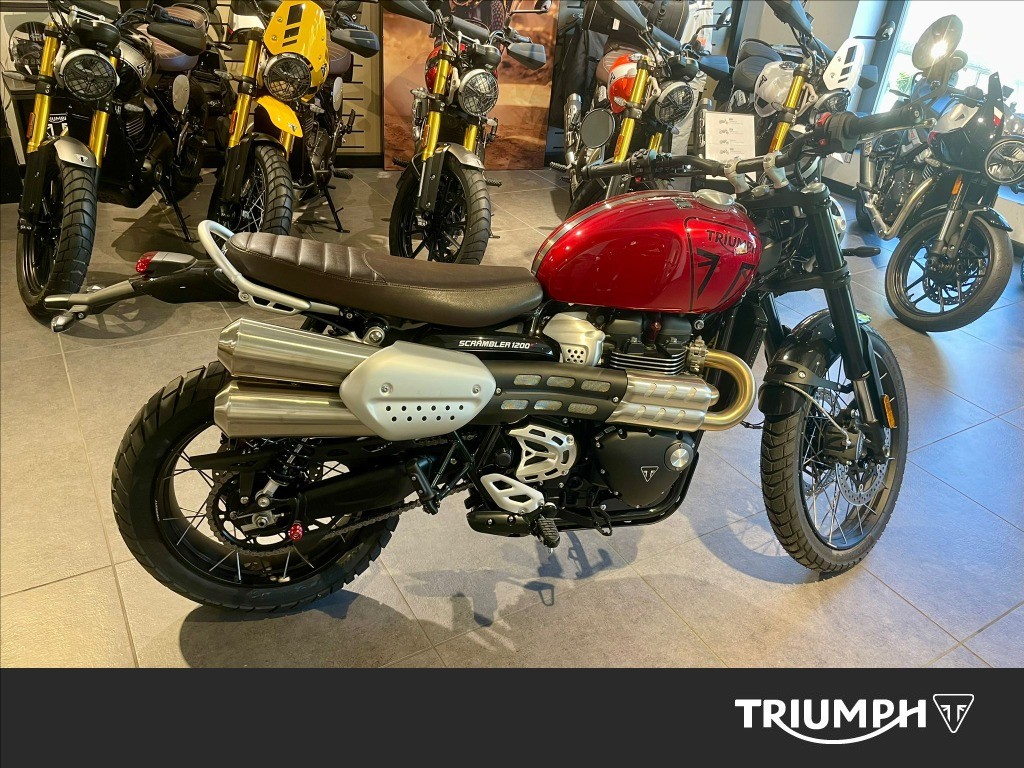 TRIUMPH Scrambler 1200 X Carnival Red Abs