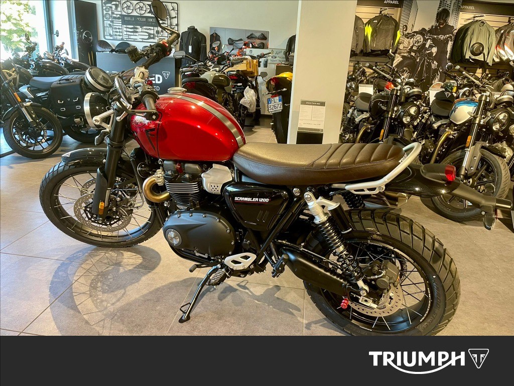 TRIUMPH Scrambler 1200 X Carnival Red Abs