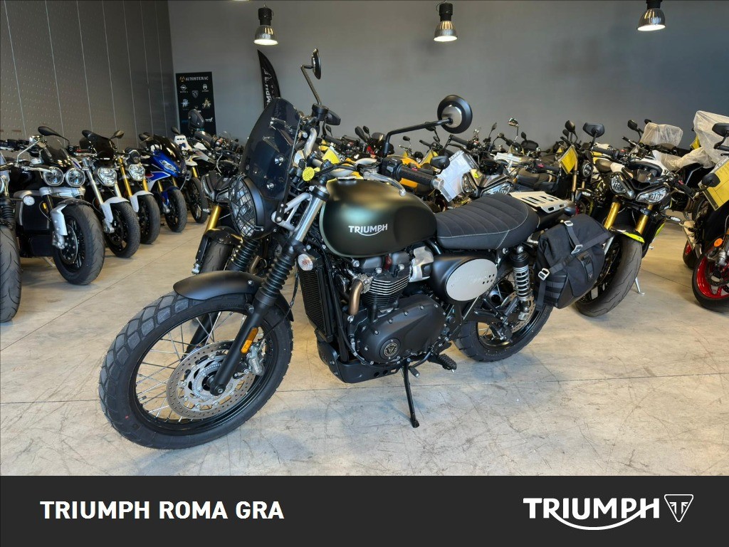 TRIUMPH Scrambler 900 Matt Khaki Abs E5+