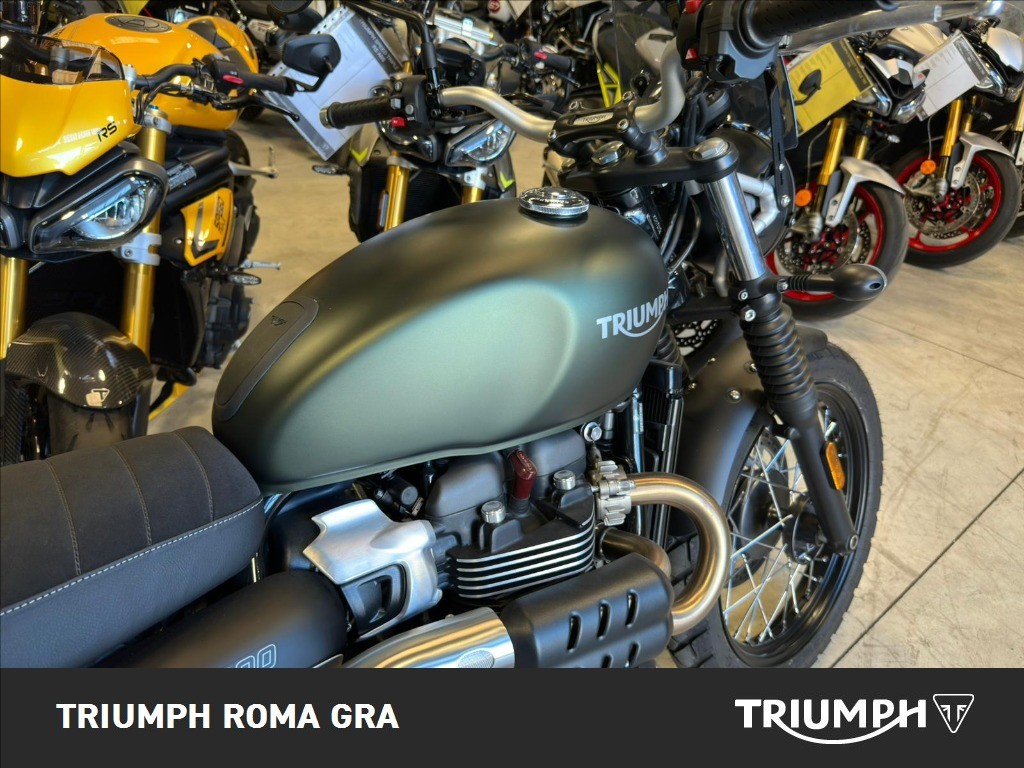 TRIUMPH Scrambler 900 Matt Khaki Abs E5+