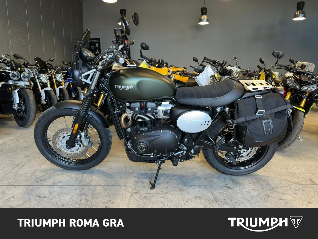 TRIUMPH Scrambler 900 Matt Khaki Abs E5+