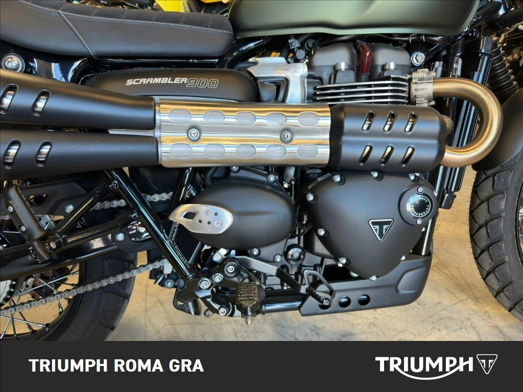 TRIUMPH Scrambler 900 Matt Khaki Abs E5+