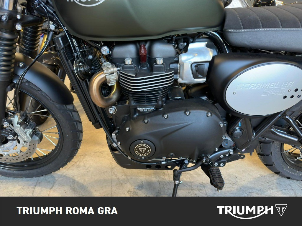 TRIUMPH Scrambler 900 Matt Khaki Abs E5+