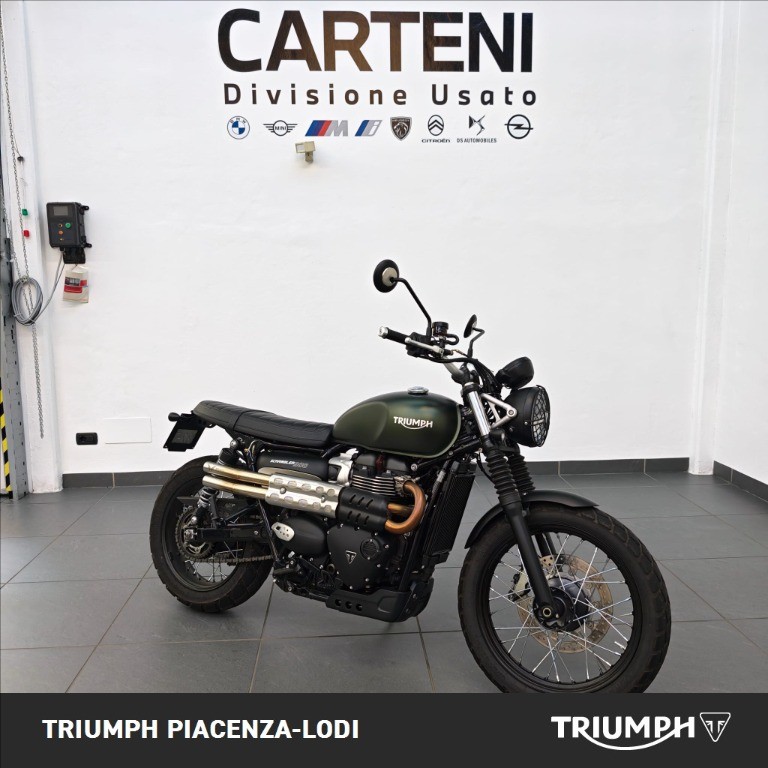 TRIUMPH Scrambler 900 Matt Khaki Abs E5+