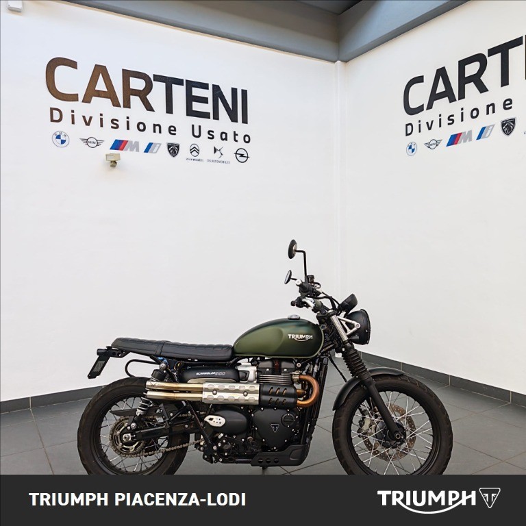 TRIUMPH Scrambler 900 Matt Khaki Abs E5+