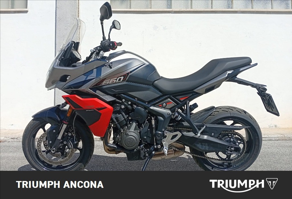 TRIUMPH Tiger Sport 660 Silver Ice / Intense Orange Abs