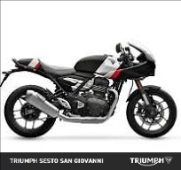 TRIUMPH Thruxton 400 Phantom Black / Aluminium Silver Abs