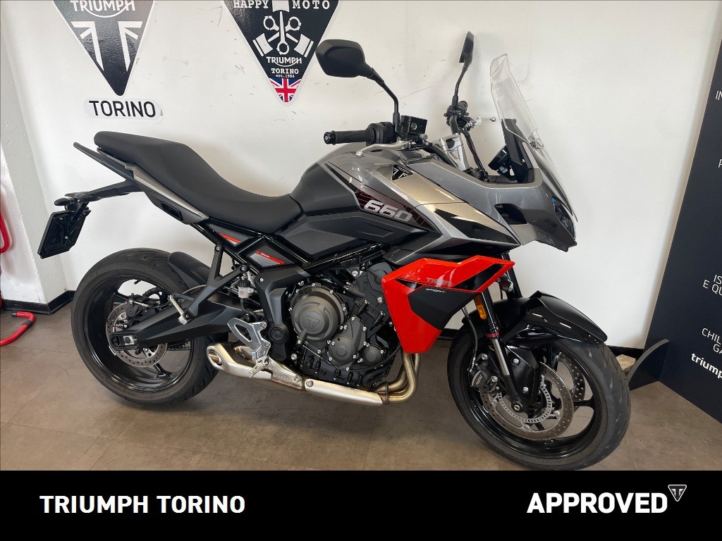 TRIUMPH Tiger Sport 660 Silver Ice / Intense Orange Abs