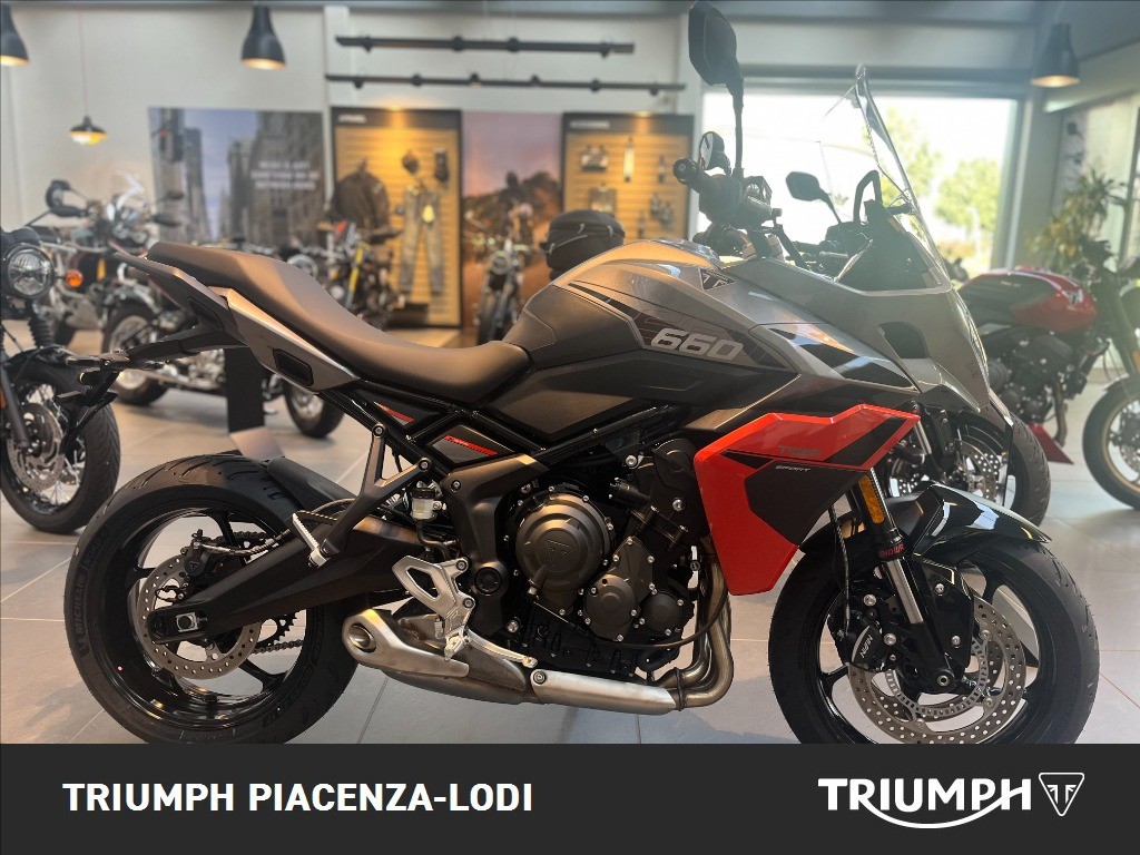 TRIUMPH Tiger Sport 660 Silver Ice / Intense Orange Abs