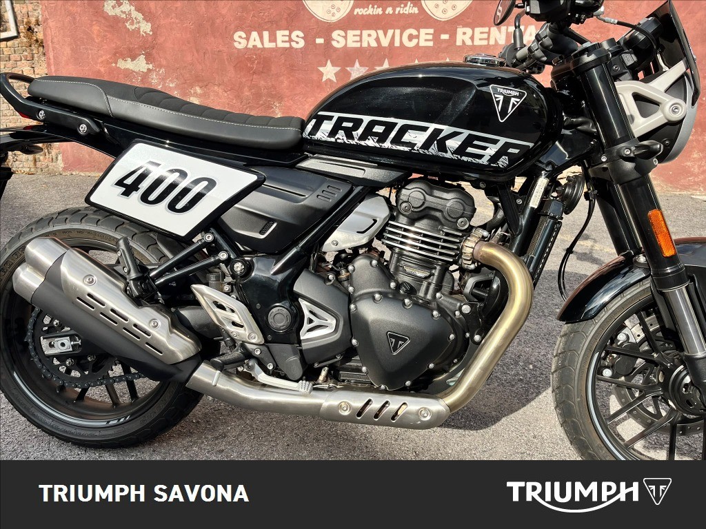 TRIUMPH Tracker 400 Phantom Black Abs
