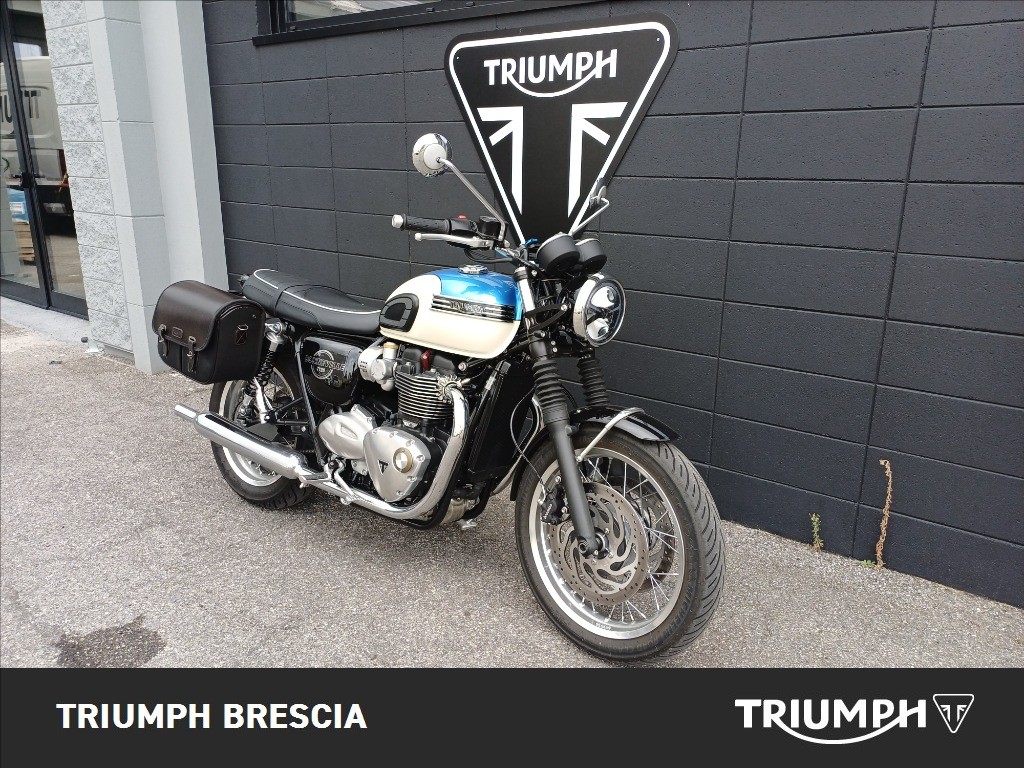 TRIUMPH Bonneville 1200 T120 Aegean Blue / New England White Abs my2