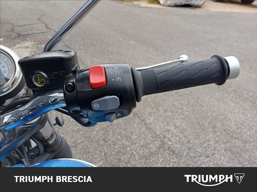 TRIUMPH Bonneville 1200 T120 Aegean Blue / New England White Abs my2