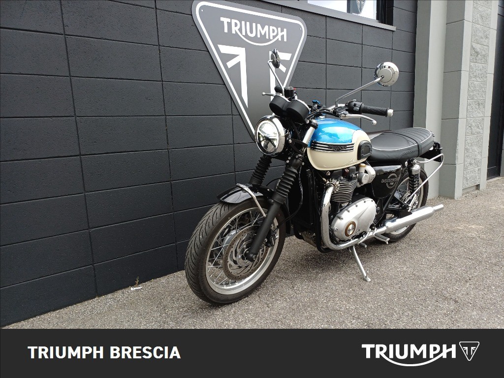 TRIUMPH Bonneville 1200 T120 Aegean Blue / New England White Abs my2