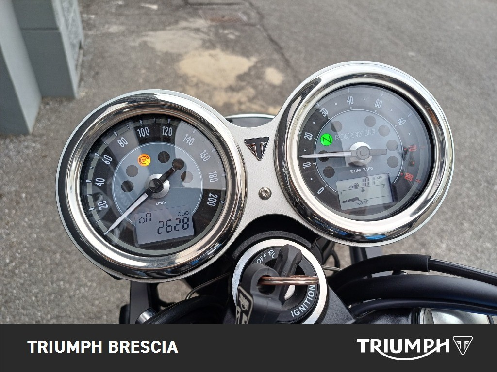 TRIUMPH Bonneville 1200 T120 Aegean Blue / New England White Abs my2