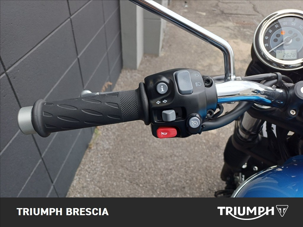 TRIUMPH Bonneville 1200 T120 Aegean Blue / New England White Abs my2