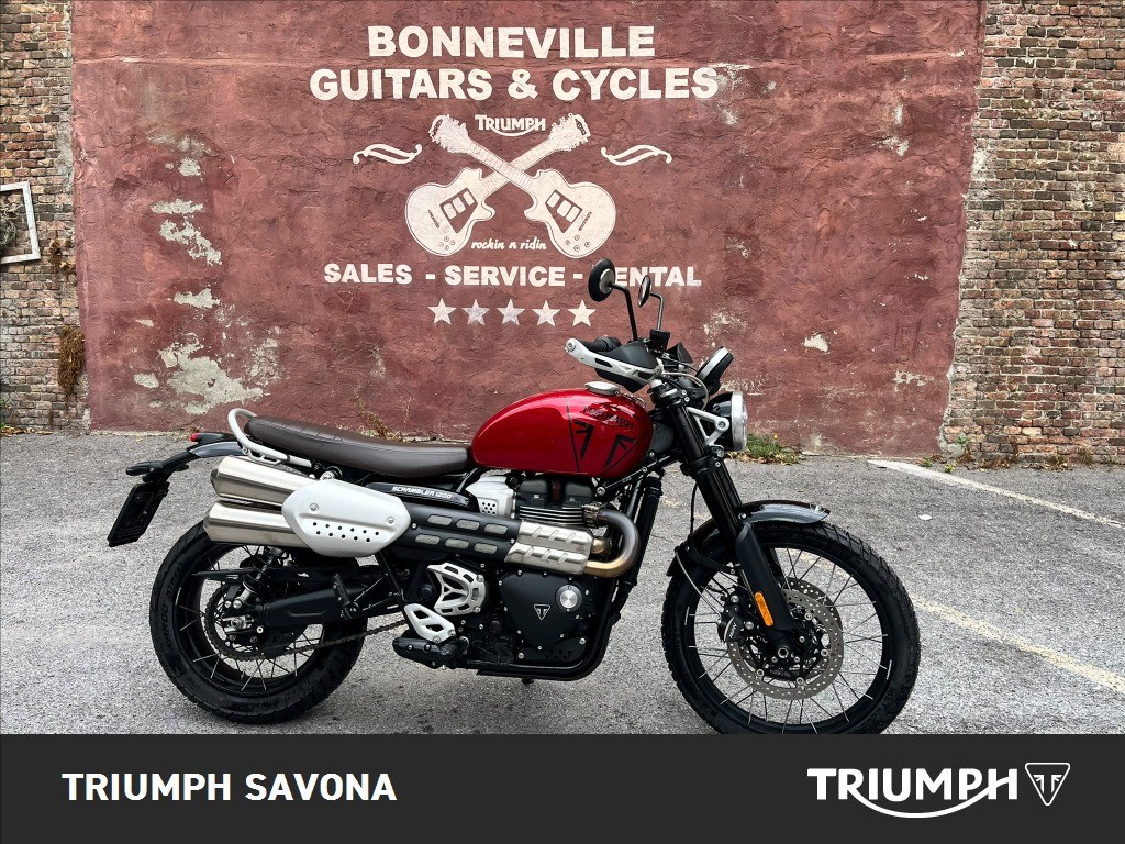 TRIUMPH Scrambler 1200 X Carnival Red Abs
