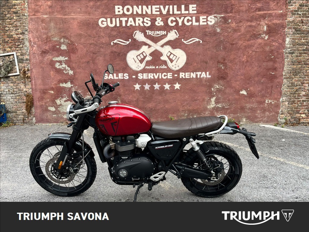 TRIUMPH Scrambler 1200 X Carnival Red Abs