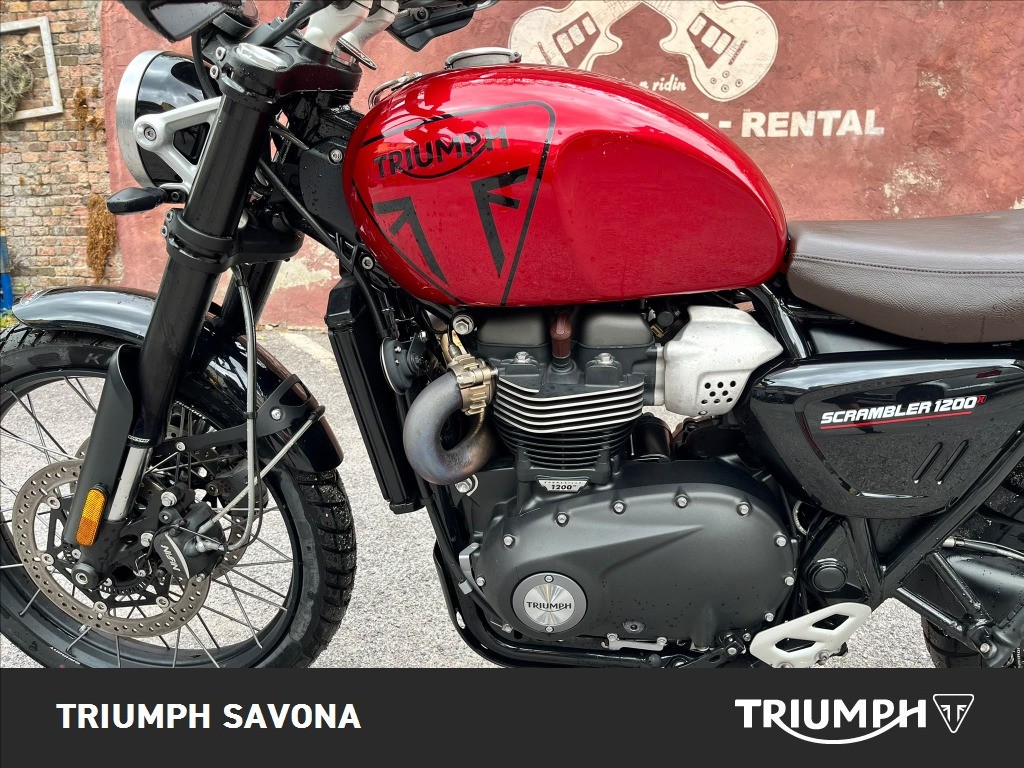 TRIUMPH Scrambler 1200 X Carnival Red Abs