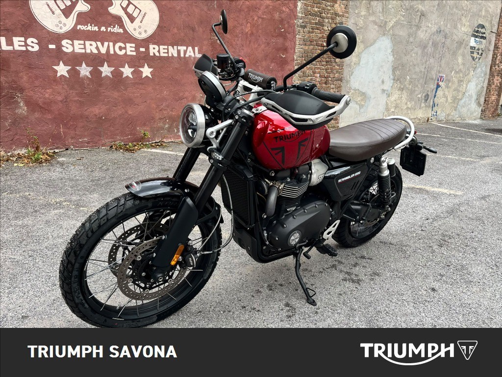 TRIUMPH Scrambler 1200 X Carnival Red Abs